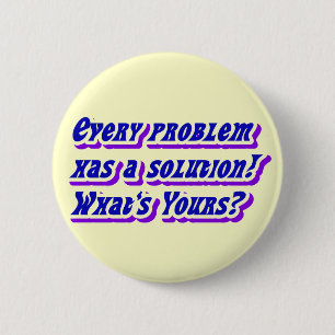 Problemen & Solution_Button Ronde Button 5,7 Cm
