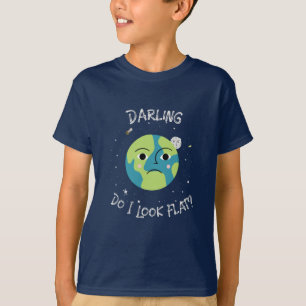 Problemen van de platte aardsamenleving t-shirt