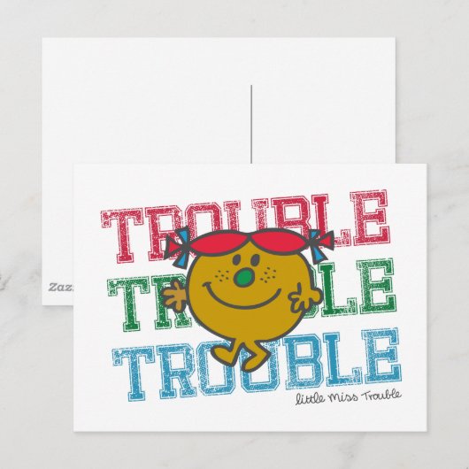 Problemen x3 briefkaart (Voorkant / Achterkant)