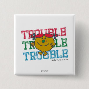 Problemen x3 vierkante button 5,1 cm