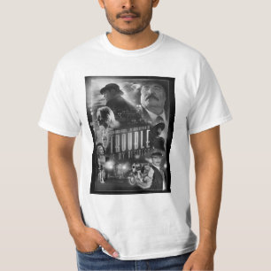 Problemen zijn Mijn zakelijke Poster B&W T-shirt