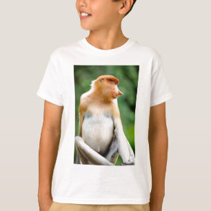 Proboscaanse aap t-shirt