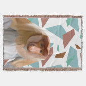 Proboscis Aap Bedreigde Soorten Deken (Voorkant)