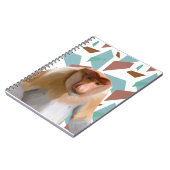 Proboscis Aap Bedreigde Soorten Notitieboek (Linkerzijde)