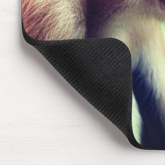 Proboscis aap met grote neus muismat (Hoek)