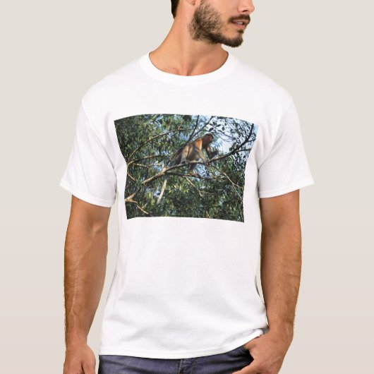 Proboscis Monkey T Shirt (Voorkant)