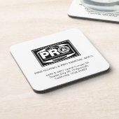 #PROBOXING & #PROMARTIALARTS BIER ONDERZETTER (Linkerzijde)