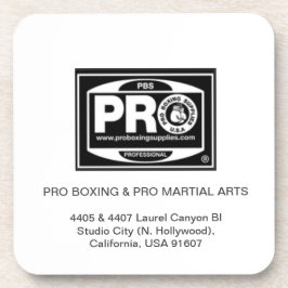 #PROBOXING & #PROMARTIALARTS BIER ONDERZETTER
