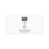 #PROBOXING & #PROMARTIALARTS ETIKET (Voorkant)