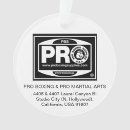 #PROBOXING & #PROMARTIALARTS ORNAMENT
