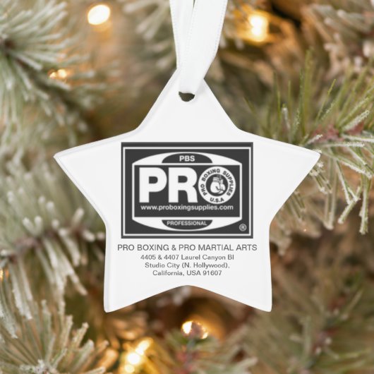 #PROBOXING & #PROMARTIALARTS ORNAMENT (Boom)
