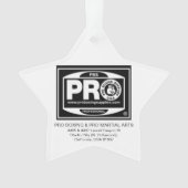 #PROBOXING & #PROMARTIALARTS ORNAMENT (voorkant)