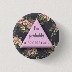 Probs a Homo Ronde Button 3,2 Cm