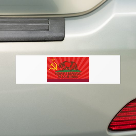 PROC-vlag Bumpersticker (Op auto)
