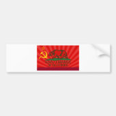 PROC-vlag Bumpersticker (Voorkant)