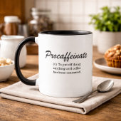 Procaffeinate koffiekop mok