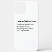 Procaffeinatie Funny Dictionary Definition Case-Mate iPhone Case (Achterkant)