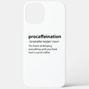 Procaffeinatie Funny Dictionary Definition Case-Mate iPhone Case