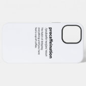 Procaffeinatie Funny Dictionary Definition iPhone Hoesje (Achterkant horizontaal)