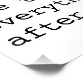 Procaffeïnehoudende definitie perfect poster (Hoek)