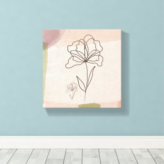 Proces Canvas Afdruk (Insitu (Houten vloer))