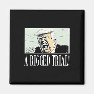 Proces gemanipuleerd!!! Trump 2024 Maga Sarcastic Magneet