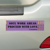 PROCES MET VERLIES BUMPERSTICKER (Op auto)