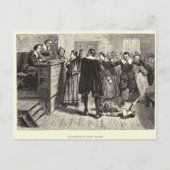 Proces tegen Salem Witch Briefkaart (Voorkant)