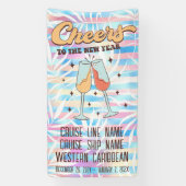 Proces van nieuwjaar spandoek (Verticaal)