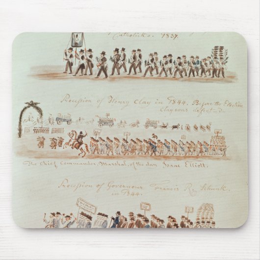 Proces van St. Patrick's Day Muismat (Voorkant)