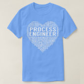 Procesengineeringhart T-shirt (Design voorkant)