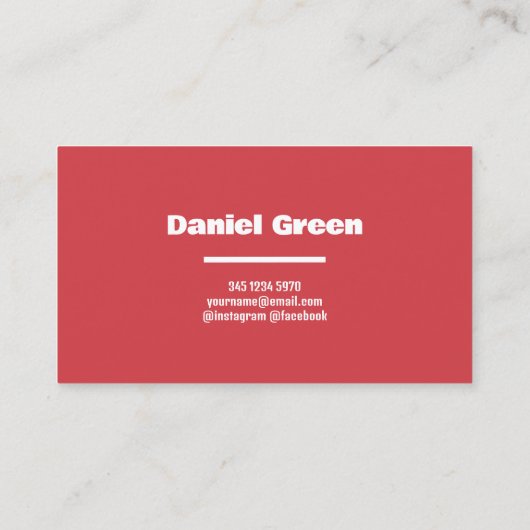 Process Service Visitekaartje (Achterkant)