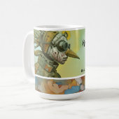 Process Your Trauma Through Art Mug. Koffiemok (Voorkant links)