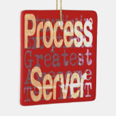 Processerver-extraordinaire Keramisch Ornament (Rechts)