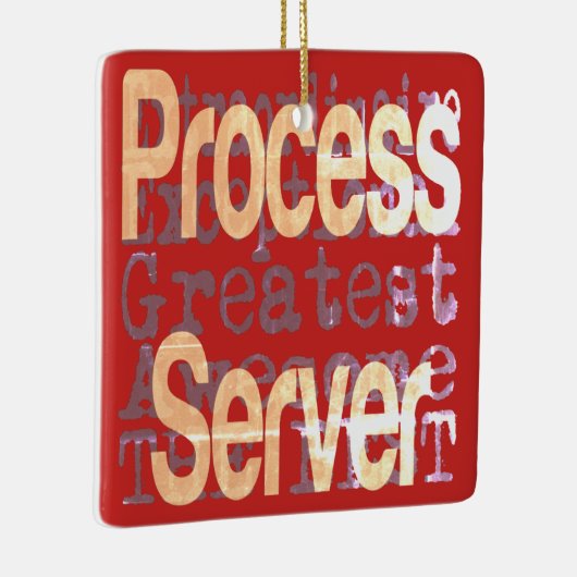 Processerver-extraordinaire Keramisch Ornament (Rechts)