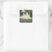 Processie 1892-1995 vierkante sticker (Tas)