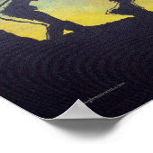 Processie aan het Breakfast Zombie Silhouette-post Poster (Hoek)