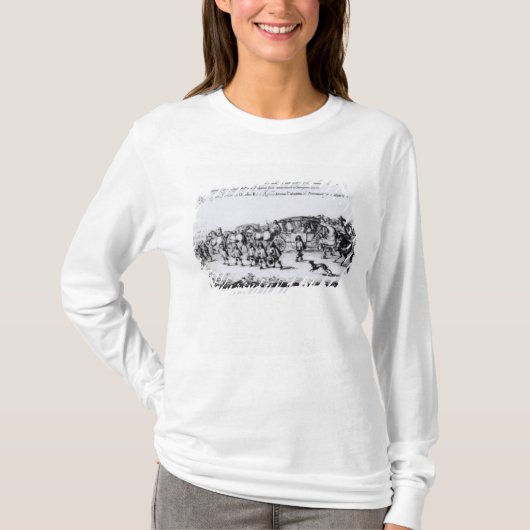 Processie Charles II T-shirt (Voorkant)