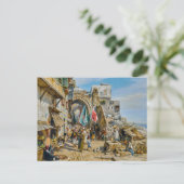 Processie in Jaffa | Gustav Bauernfeind | Briefkaart (Staand voorkant)