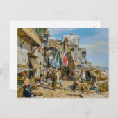 Processie in Jaffa | Gustav Bauernfeind | Briefkaart (Voorkant / Achterkant)