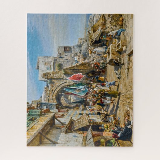 Processie in Jaffa | Gustav Bauernfeind | Legpuzzel (Verticaal)