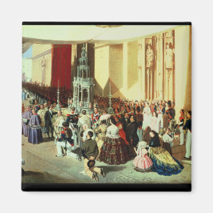 Processie van Corpus Christi in Sevilla Magneet