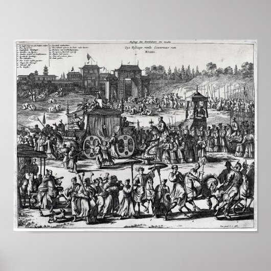 Processie van de poorten van Macau Poster (Voorkant)