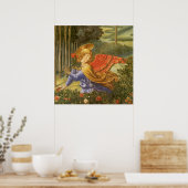 Processie van de Wijzen Engel door Benozzo Gozzoli Poster (Keuken)