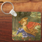 Processie van de Wijzen Engel door Benozzo Gozzoli Sleutelhanger (Voorkant)
