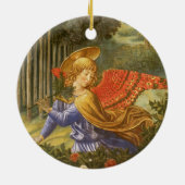 Processie van de Wijzen Engel van Benozzo Gozzoli Keramisch Ornament (Achterkant)
