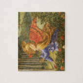 Processie van de Wijzen Engel van Benozzo Gozzoli Legpuzzel (Verticaal)