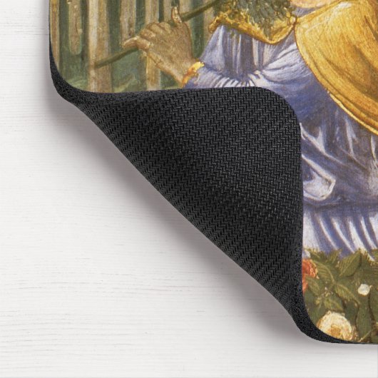 Processie van de Wijzen Engel van Benozzo Gozzoli Muismat (Hoek)