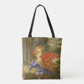 Processie van de Wijzen Engel van Benozzo Gozzoli Tote Bag (Achterkant)