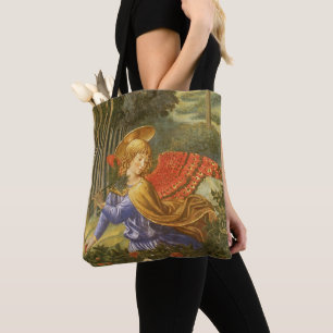 Processie van de Wijzen Engel van Benozzo Gozzoli Tote Bag